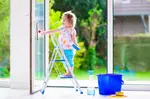 Patio chores for kids. This patio chores list for kids details age-appropriate chores little ones can help with on the patio or in the backyard.