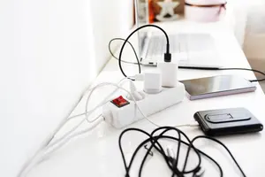 Organize your home office with practical ideas for your desk, paperwork, files, supplies and technology, even if you're working with a small space.