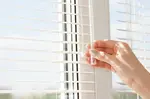 How to clean window blinds at home? Dust, vacuum, or blow dry regularly, especially along the floor. 