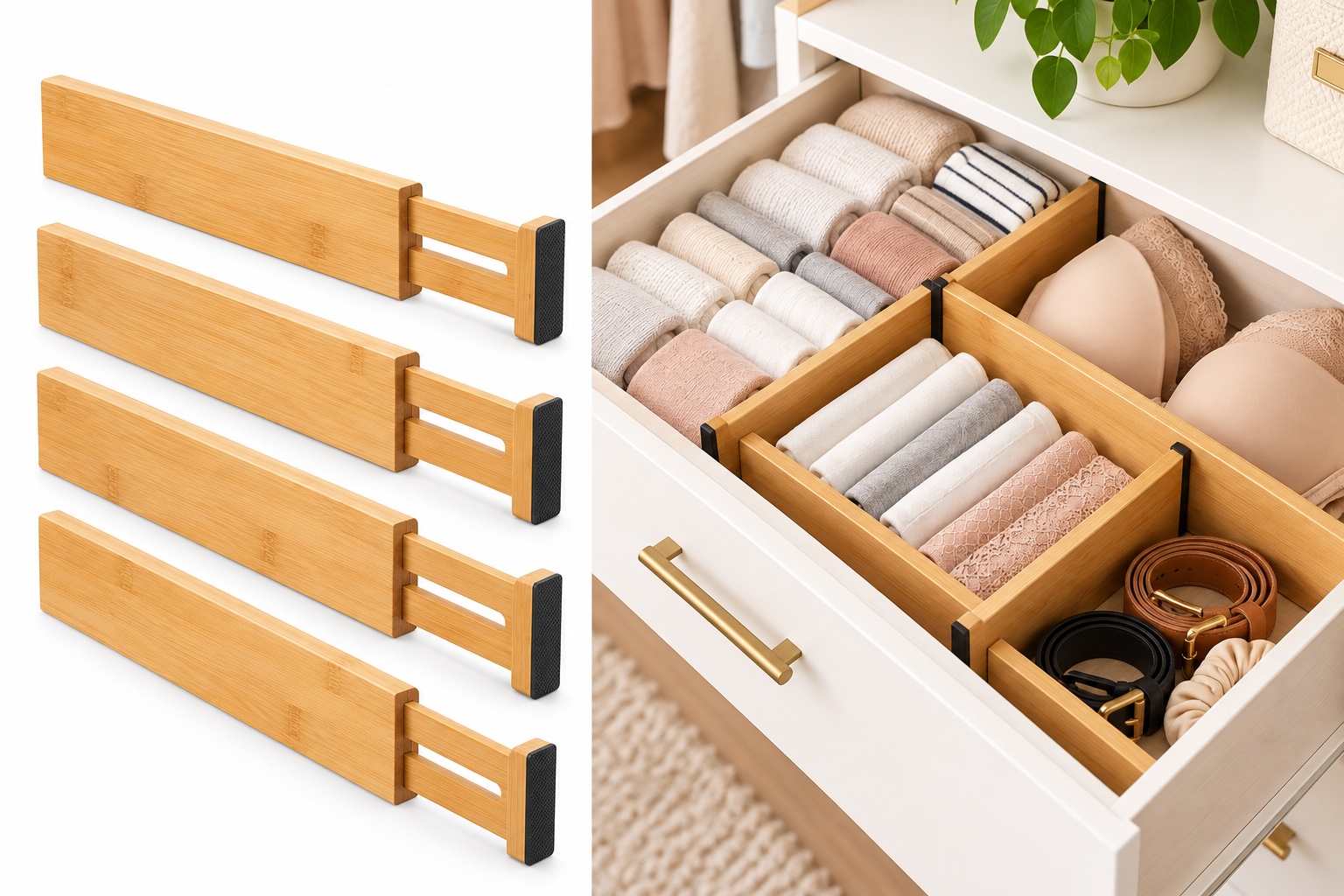 adjusable-bamboo-drawer-dividers