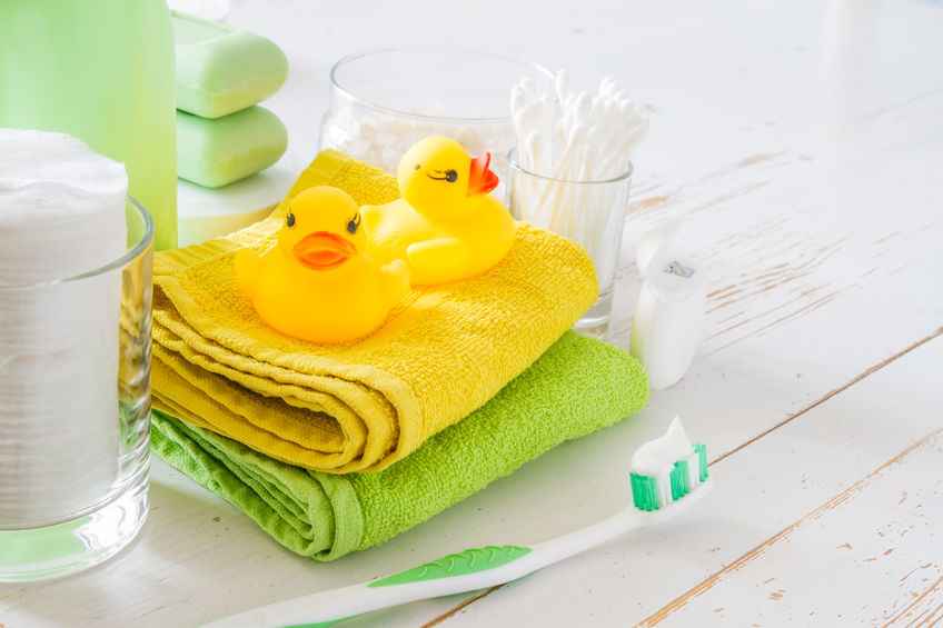 Bathroom organizing ideas for families.