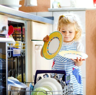 Daily chores for kids by age