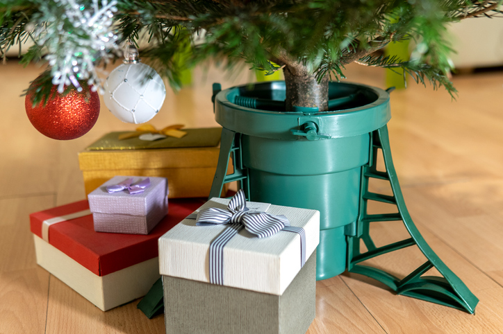 Provide plenty of water while the tree is indoors for the holidays.