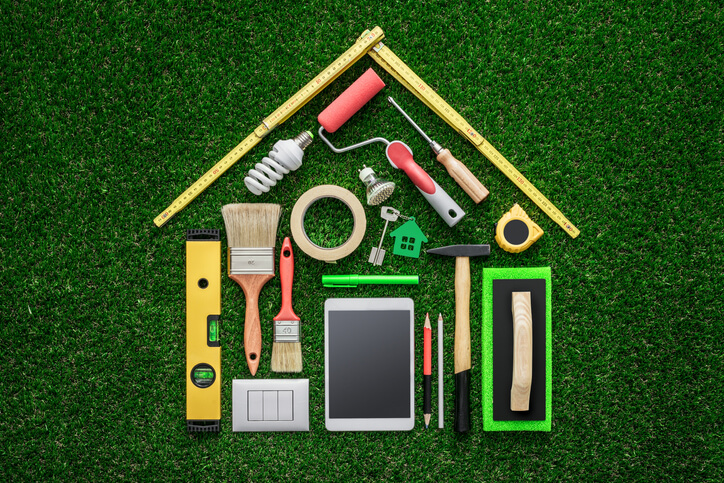 home-maintenance-tools-on-grass