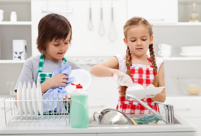 dishes in dishwasher clipart of children