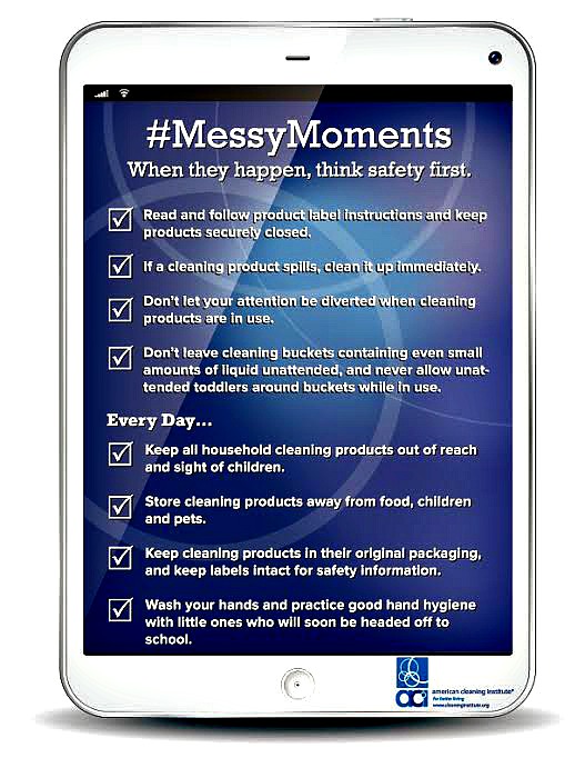 #MessyMoments cleaning with kids.