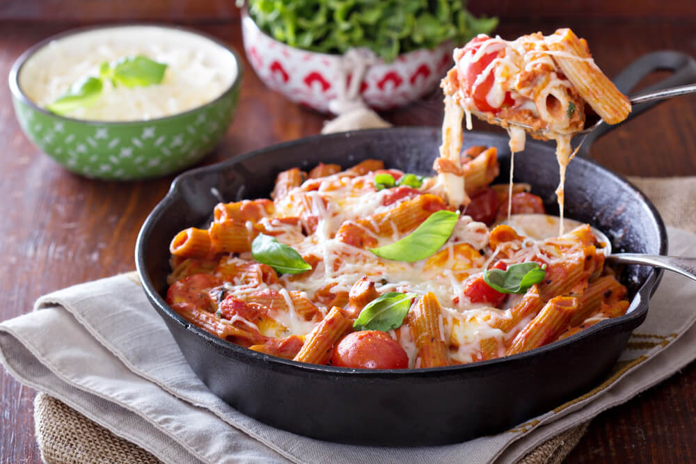 pasta skillet dinner.
