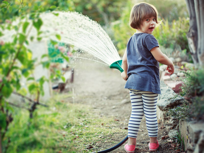 Patio chores for kids by age