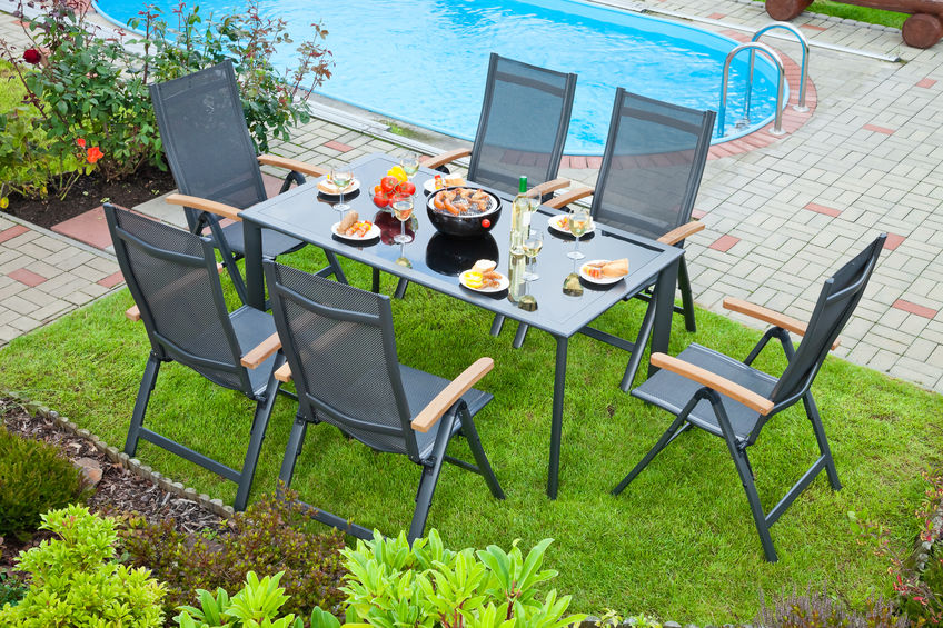 Patio furniture cleaning should be part of your spring cleaning.