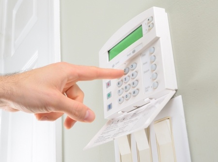 Install an alarm system. Install an alarm system.