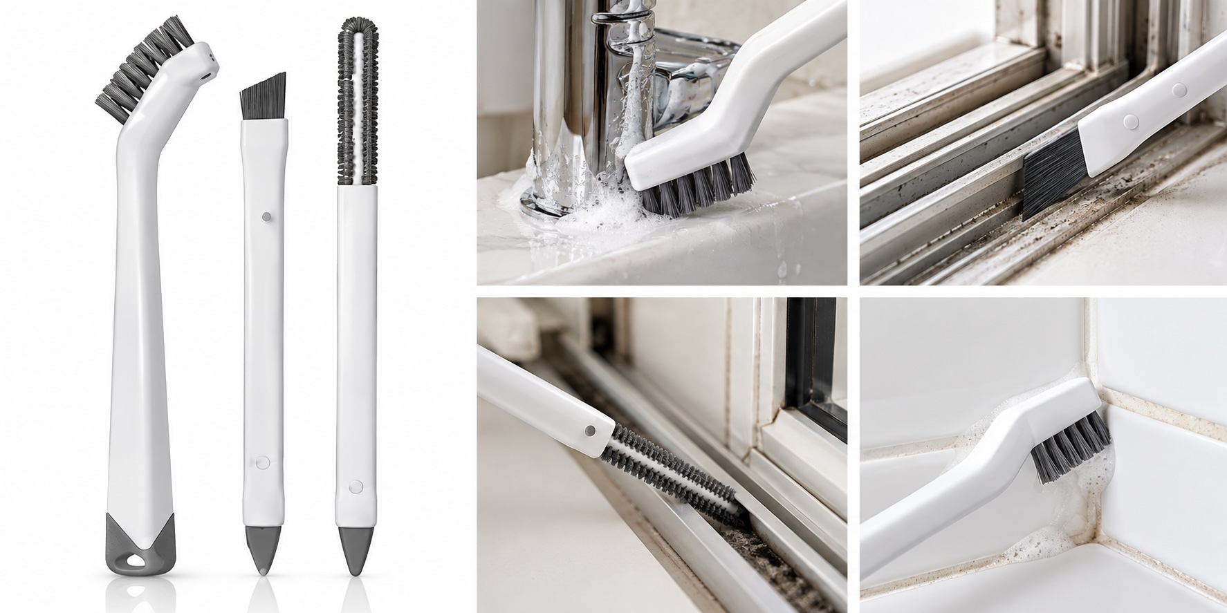 A small cleaning brush set.