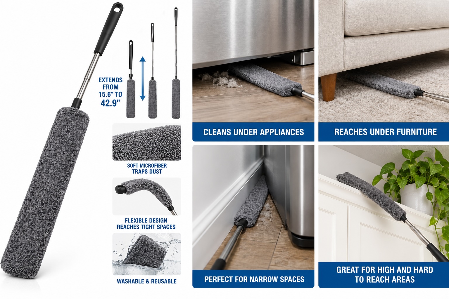 Under appliance duster tool.