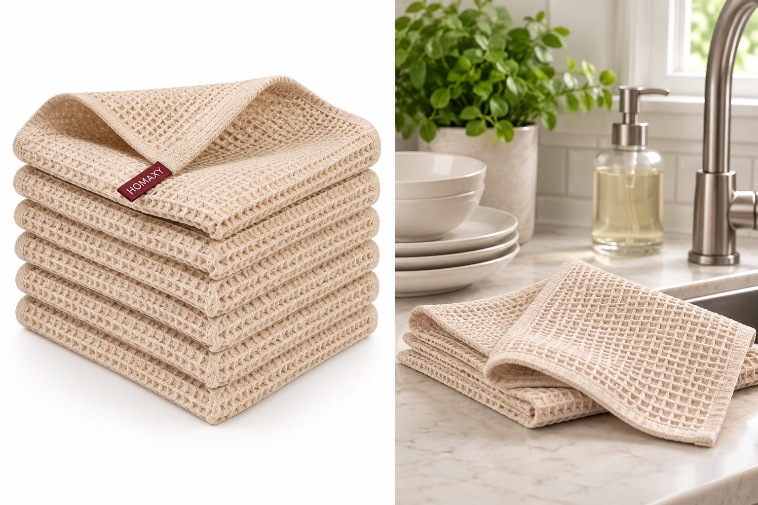 waffle-weave-dishcloths