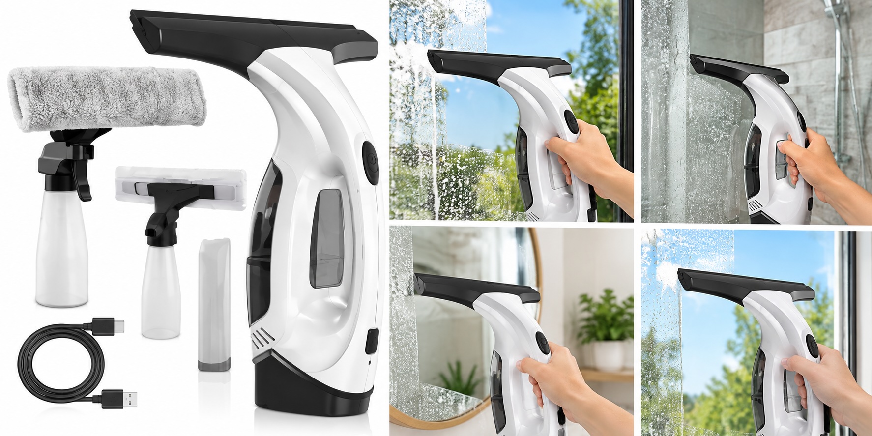 Air vacuum for windows